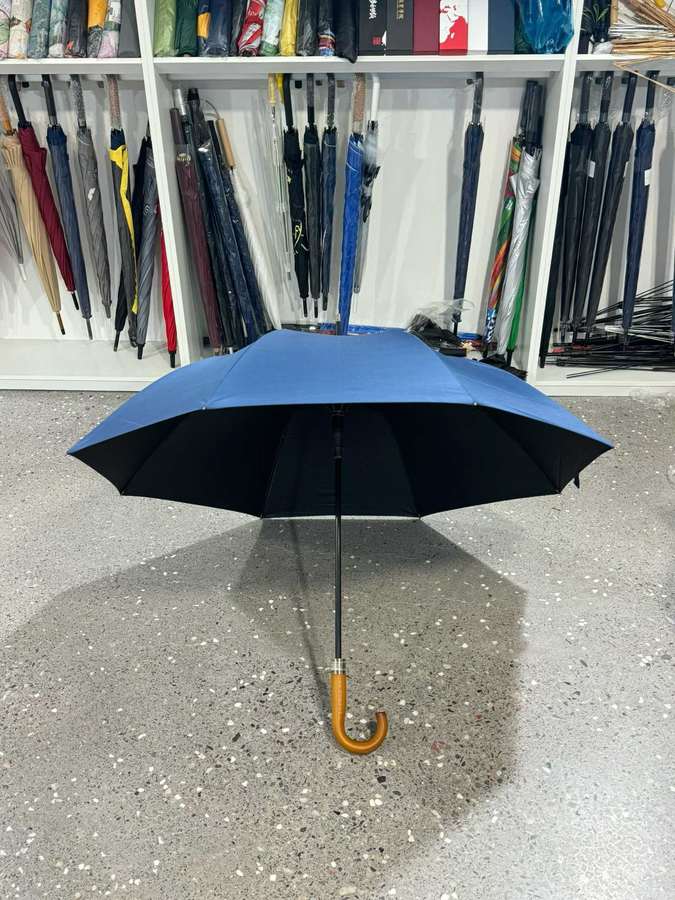 Open USTC straight umbrella viewed from underneath