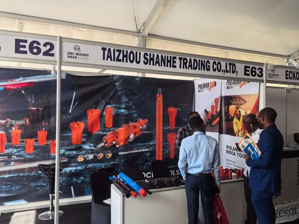 Công cụ khoan Pulanka Rock tự hào triển lãm tại Triển lãm khai thác vàng Congo 2025 ở Lubumbashi, DRC!